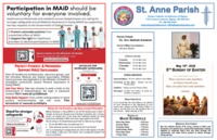 May 18th, 2025 Bulletin