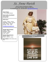 April 18th, 2021 Bulletin