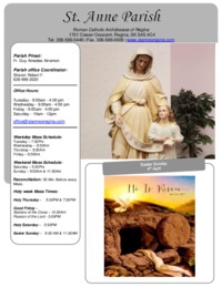 April 4th, 2021 Bulletin