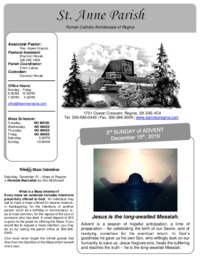 December 15, 2019 Bulletin