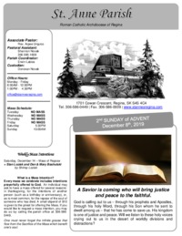 December 8, 2019 Bulletin