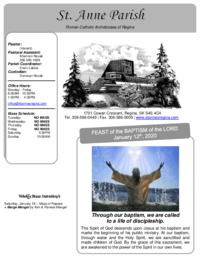 January 12, 2020 Bulletin	