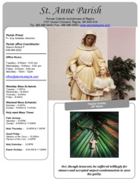 March 28th, 2021 Bulletin