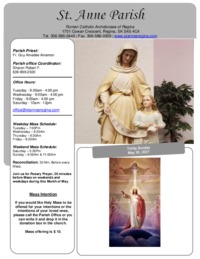 May 30, 2021 Bulletin