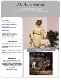 October 17th, 2021 Bulletin