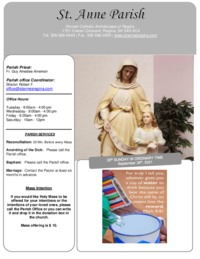 September 26th, 2021 Bulletin